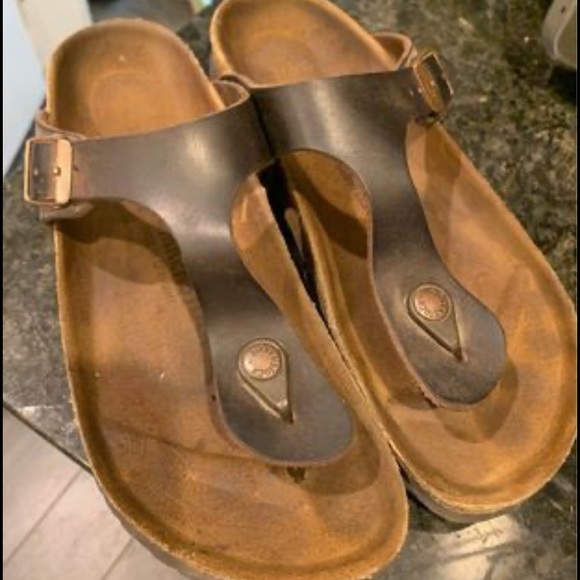 Giseh Birkenstocks Size 39/8-8.5 - Picture 1 of 6